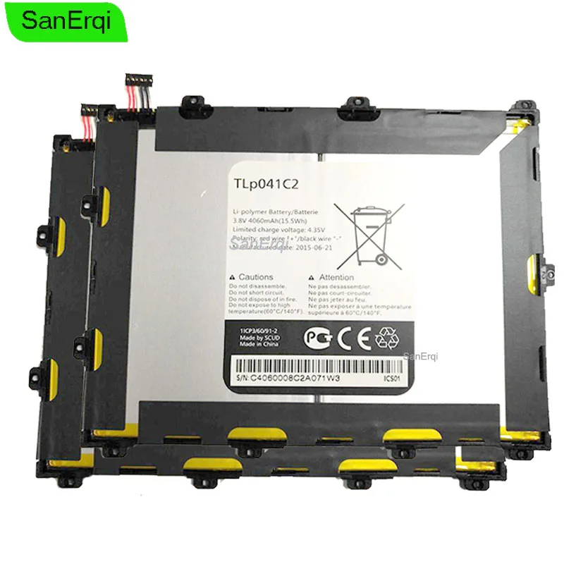 

TLp041CC TLp041C2 Battery for Alcatel One Touch Pop 8 TLp041C2 battery Alcatel P320A Telus Tablet Li-Polymer 4050mAh battery