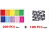100 balls 200 sticks