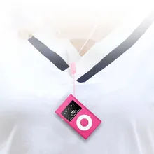 Мини Портативный MP3-плеер ЖК-экран MP3 музыкальный плеер с ЖК-экраном Поддержка Tf карты наушники музыкальный медиа Автономный/костюм