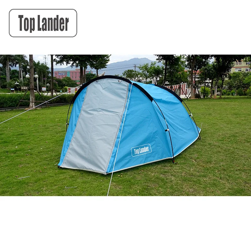 Outdoor Tunnel Tent 1 2 Person 4 Season Backpacking Tourist Travel Tent Waterproof Partytent Beach Tents Hiking Camping Tent