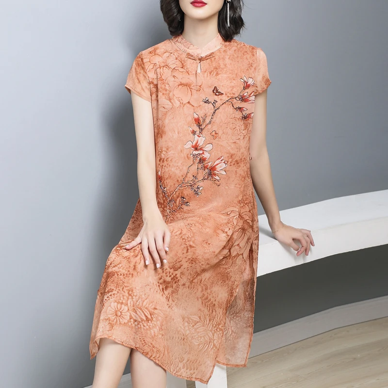 cheongsam винтажное короткое платье в китайском стиле, женское кружевное платье qipao для вечеринок, китайское традиционное платье cheongsam