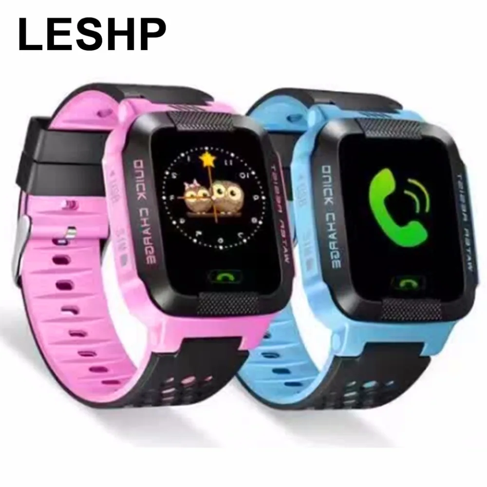 Children Smart Watch GPRS Base Station Positioning Study Play Touch Screen SOS Emergency Alarm Phone Book Wechat Kids Wristwatch