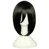 Attack on Titan Mikasa Ackerman Short Bob Black Heat Resistant Cosplay Costume Wig ► Photo 1/4