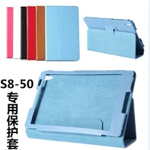 Роскошный Магнитный Folio Stand кожаный чехол защитный для Lenovo Tab s8-50 s8-50f s8-50lc " планшеты