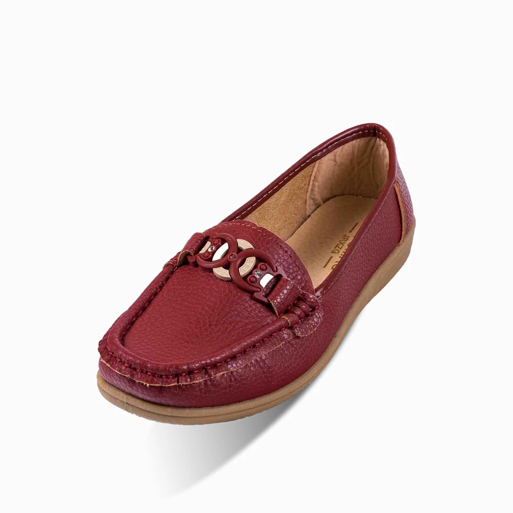 flat shoes with leather soles