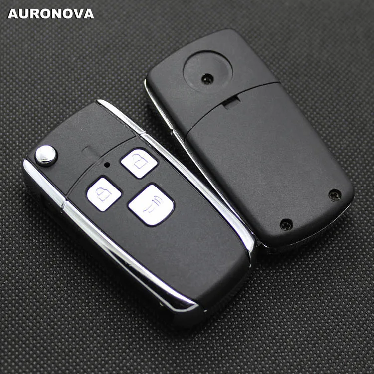 AURONOVA новый обновленный откидной Складной Корпус ключа для BYD F3 F3R сменный 3