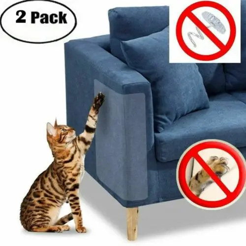 2pcs Set Pet Large Scratch Guard Mat Protection Sofa Guard Self