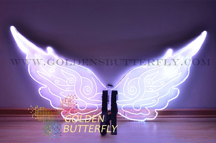 LED Wings 10 видов стилей Женский женский с крыльями ангела светящиеся 2017 популярные
