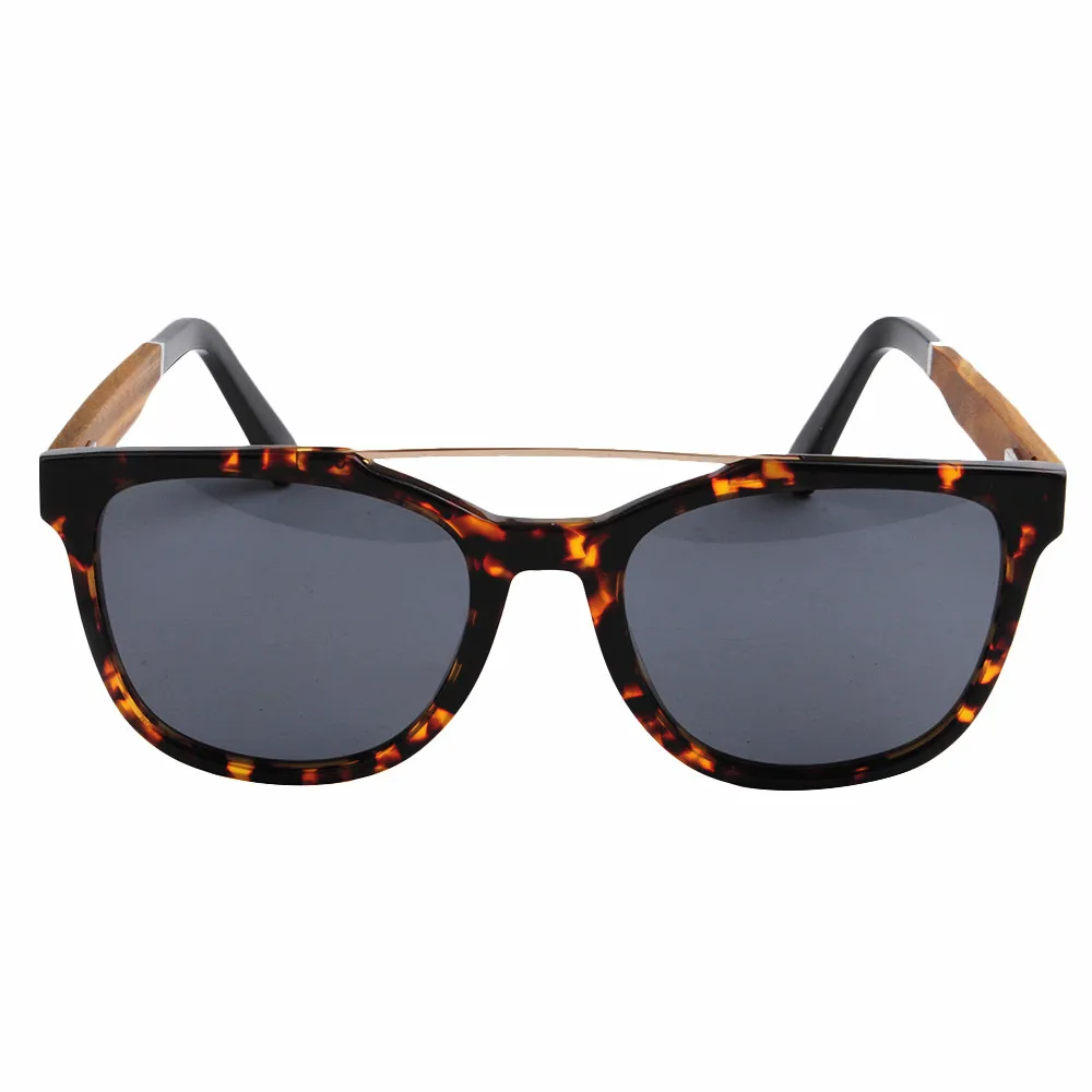 LONSY модные деревянные солнцезащитные очки Для мужчин бамбуковые женские солнцезащитные очки Брендовая Дизайнерская обувь высокое