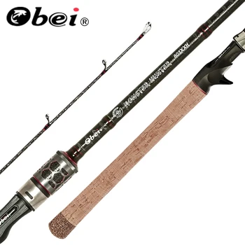 MEGA DEAL ❤️ OBEI MONSTER HUNTER 803XXH Casting Spinning Fishing Rod Carbon Fiber 2.38m 20-80g Power Catfish LURE Travel Fishing Rod - discount item 26% OFF Sports & Entertainment