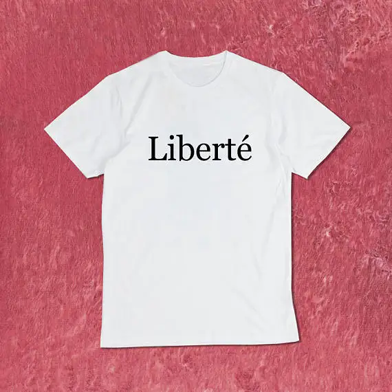Футболка Liberte moletom сделать tumblr футболка повседневные топы эстетическое blusa для