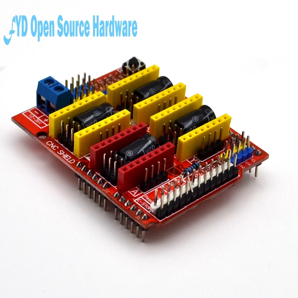 1 قطعة V3 حفارة 3D طابعة CNC درع لوح تمديد A4988 سائق 1 قطعة V3 حفارة 3D طابعة CNC درع لوح تمديد A4988 سائق