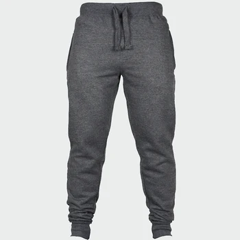 

Men's Sportswear Pants Solid Color Velvet Casual Elastic Male Trousers New Fashion Fitness Joggers Men Sweatpants MY037