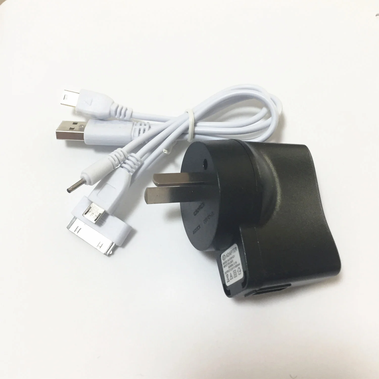 EU US AU PLUG 4in1 Universal USB Wall Charger Travel Power Charging