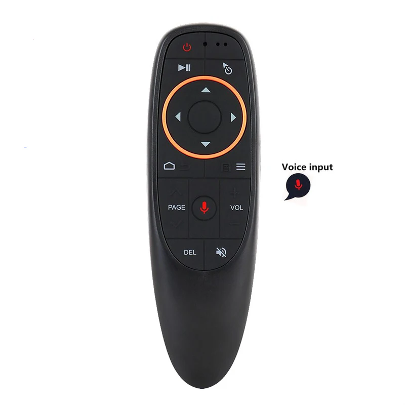 

G10S Gyro Sensing Fly Air Mouse With Voice Control 2.4GHz Wireless Microphone IR Remote Control For Smart TV,Android TV Box