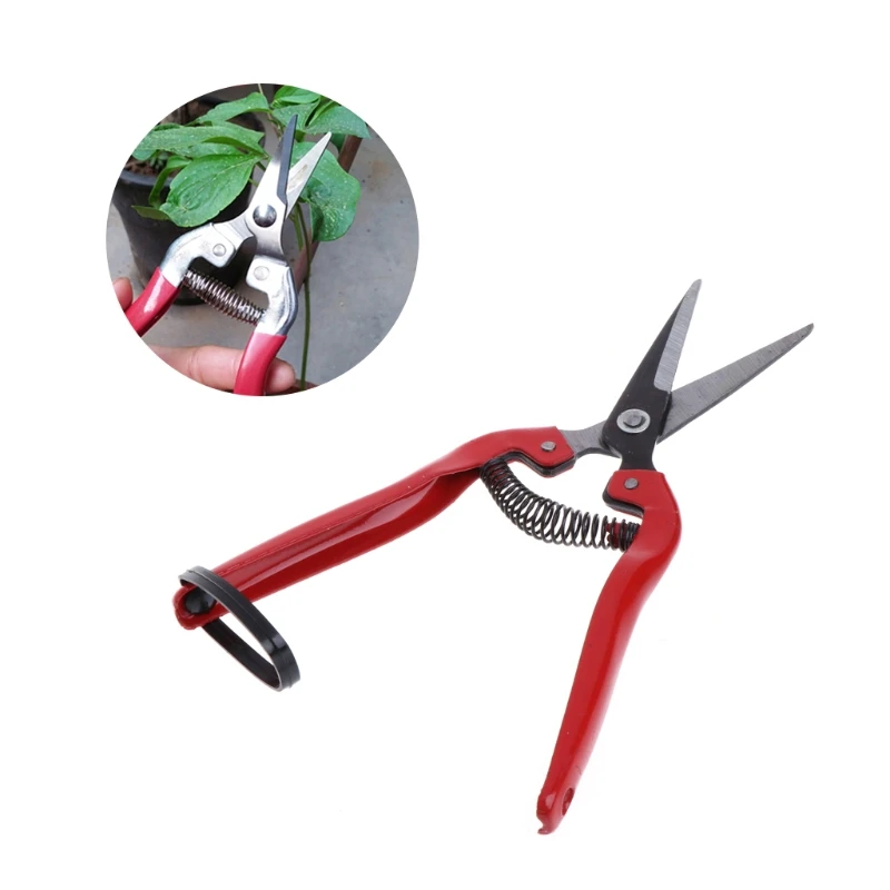 Plant Pruning Scissors Garden Cutter Flower Shears Hand Pruner Tools DIY Durable 