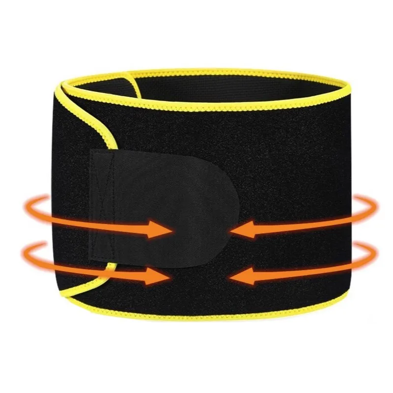 

Adjustable Waist Support Brace Fitness Belt Breathable Sweat absorption Body Sculpting Protection Band