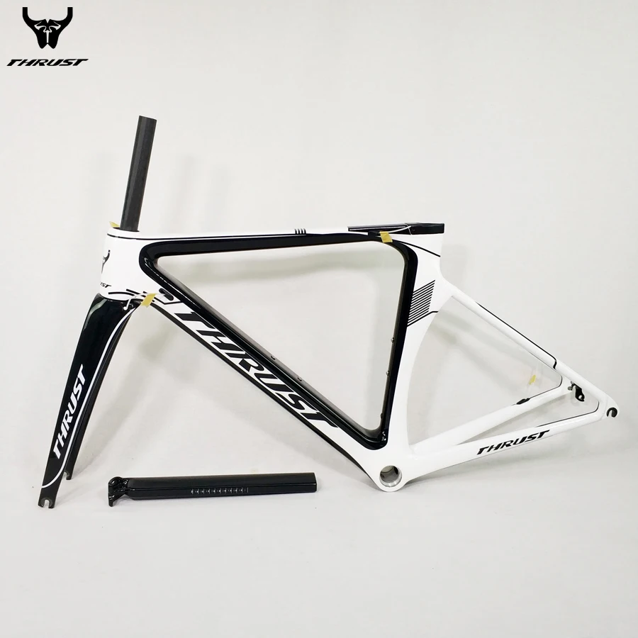 Clearance 2017 Chinese Carbon Road Bike Bicycle frame Racing BicycleFrame Bike Frameset  48/50/52/54/56cm Quick ship 18
