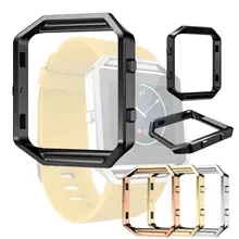 Сменный Держатель рамы из нержавеющей стали, корпус корпуса, металлическая рамка, рамка для Fitbit Blaze, трекер активности, Смарт-часы