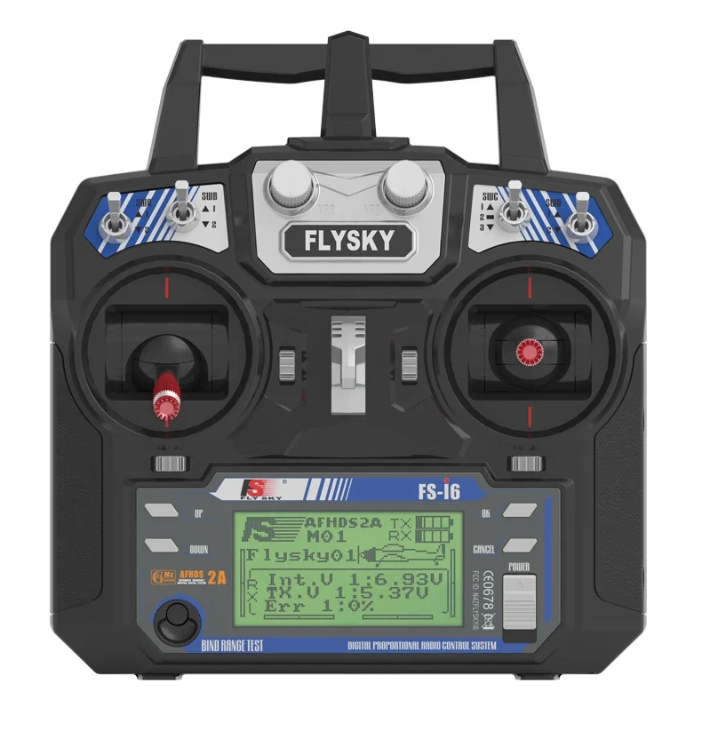 Flysky Transmitter FS I6 2 4G 6ch RC передатчик контроллер FS-iA6 или IA6B приемник для вертолёт