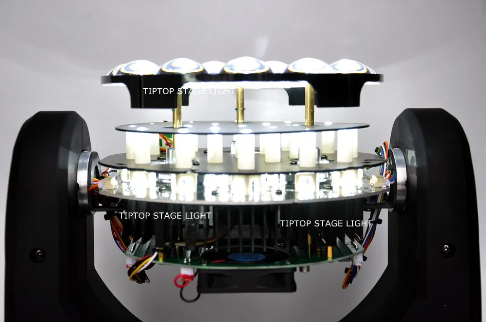 2IN1 Roadcase пакет 19*12 Вт Led перемещение головы луч света RGBW зум, LED с замочком потребляемой мощности в/ вне контроля универсальный контроллер DMX