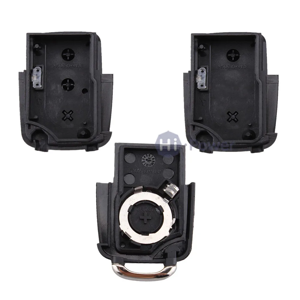 Remote Flip Folding Car Key Shell for VW Volkswagen MK4 Bora Golf 4 5 6 Passat Polo Bora Touran No Blade 05