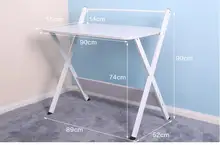 90x55CM High quality Bedside Table Fashion Laptop Table Modern Notebook Desk