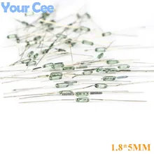 20 шт герконовый датчик 1,8x5 мм нормально открытый DIY Электронный комплект нет