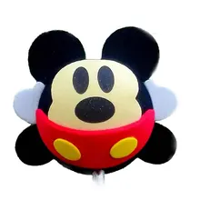 Прекрасный Микки ребенок Минни Красивый Веселый мультяшный кукла антенны шары EVA пены воздушные топперы украшение автомобиля Стайлинг украшение крыши