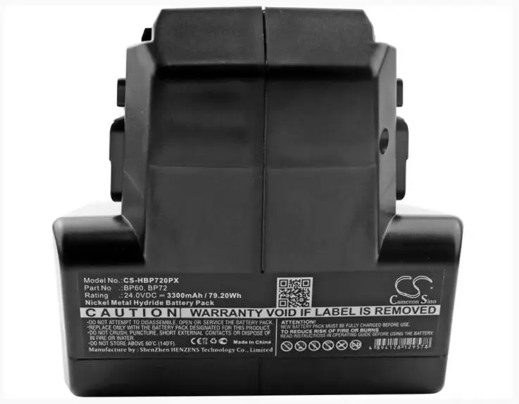 Аккумулятор Cameron Sino 3300 мАч для HILTI C 7/24 7/36 TCU TE 5 A BP60 BP72 батарея
