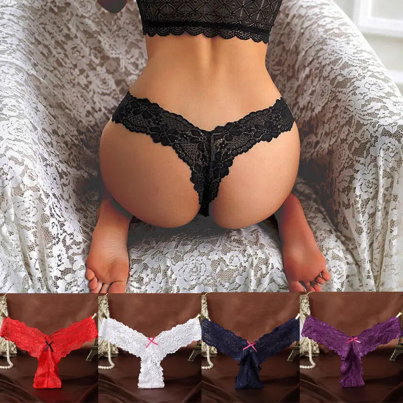 

2019 Thefound Hot Women Lady Lingerie Bamboo Fiber Panties Underwear Lingerie Lace Briefs Knickers