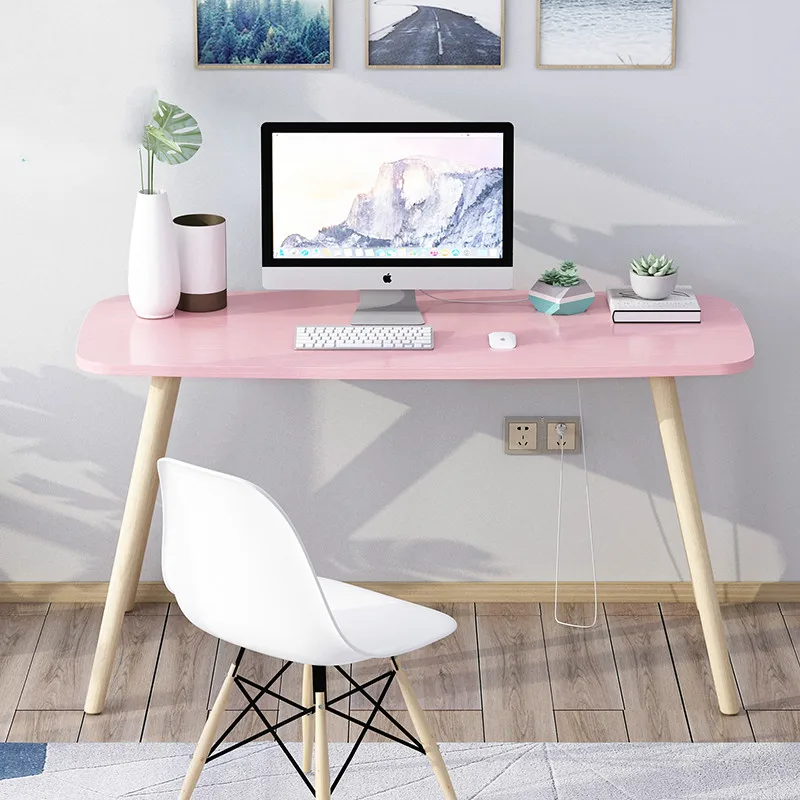 

10%Computer Desk Home Office Dorm Wooden Stand Desk Portable Writing Study Table Notebook Laptop Desk