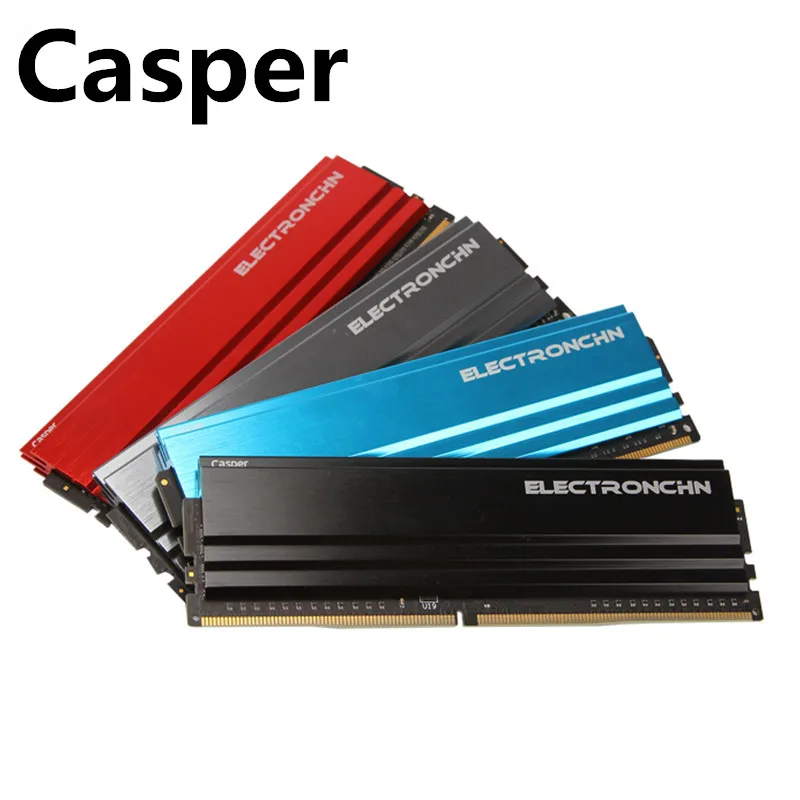 Casper DDR4 Ram алюминиевый радиатор разгон 2666 МГц 2400 МГц 2133 МГц 4 ГБ 8 ГБ 16 ГБ теплоотвод жилет настольная карта памяти высокая скорость