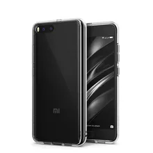 

Soft TPU Transparent For Xiaomi Mi 6 Back Cover Case Silicon Material Ultra Thin Slim Case For xiaomi mi6 Phone Cases 5.15