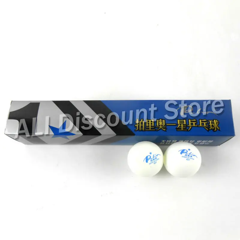 

18 balls Palio 1Star 1-Star Star1 40+ New Materials White Table Tennis Balls for Ping Pong racket game