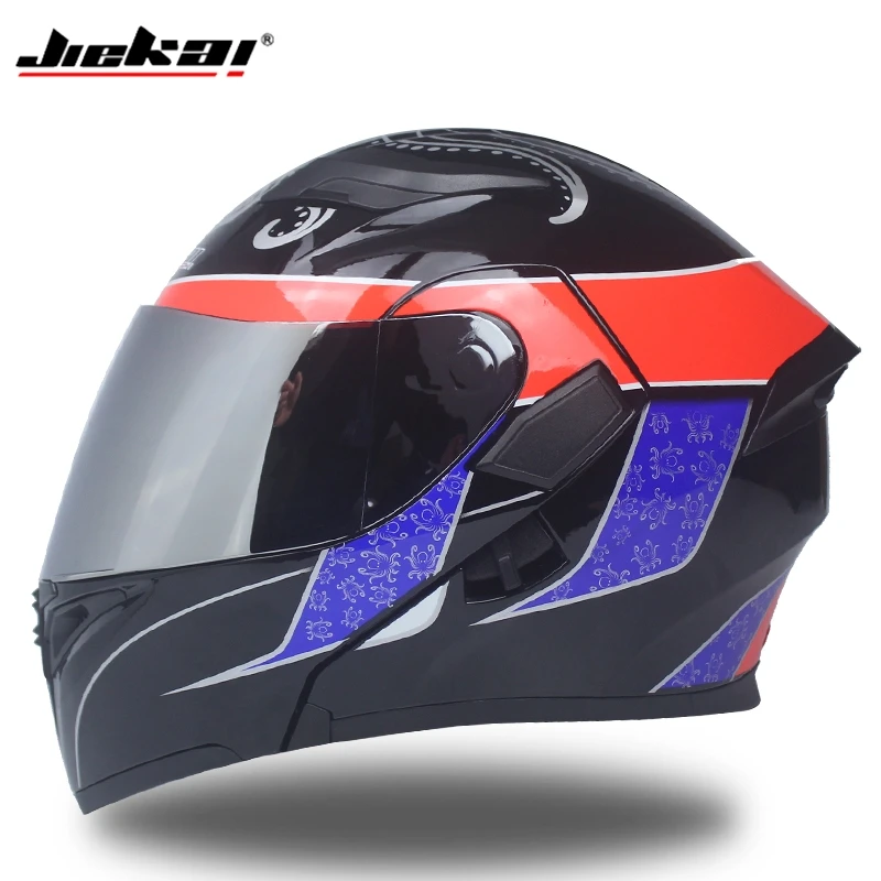 Двойной объектив мотоциклетный hlemet Molular флип-шлем с внутренними солнцезащитными козырьками и съемными внутренними накладками гоночный Мото шлем - Цвет: b7