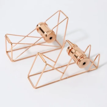 

Desktop Tape Dispenser Rose Gold Wire Tape Racks Nordic ins Tape Holder Organizer Cutter Desk Art Decor for Home Office School