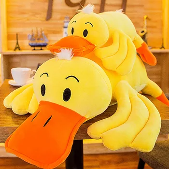 

40/50CM Cartoon Home Decoration Sofa Pillow Car Seat Cushions Yellow Duck Animal Dolls Cushions Kids Birthday Christmas Gift