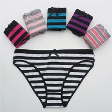 FUNCILAC Free shipping 5pcs/lot New Women’s cotton panties Girl Briefs Ms. cotton underwear bikini underwear sexy Ladies Briefs