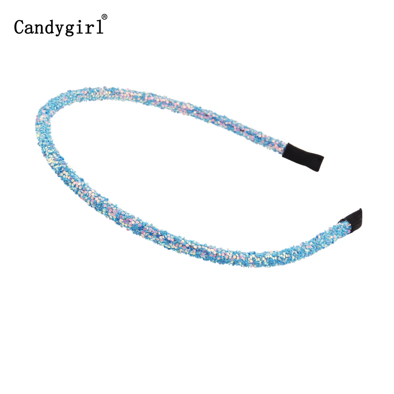 8pcs Children Glitter Shiny Sequins Headband Novelty Hair Bands Hair Hoop for Girls Women Girls Headbands Halloween Headdress large hair clip