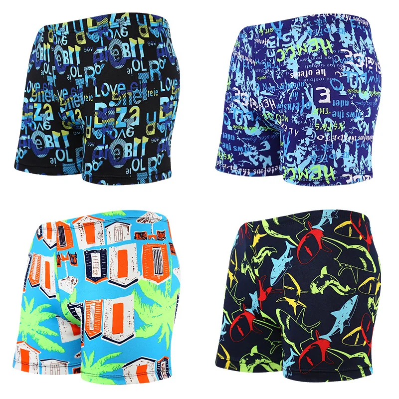Мужские плавательные брюки для взрослых с принтом жира, плавки, шорты, горячая весна, купальный костюм, плавательные штаны, Пляжные штаны, купальные плавки