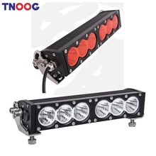 TNOOG 60W White Amber Yellow Led Light Bar 12Volt LED workLight 4×4 Offroad led work driving lights Car ATV Spot Flood Lamps