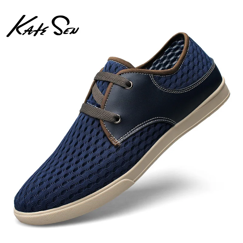 

Men's British fashion business casual soft bottom large size cowhide handmade mesh comfortable breathable versatile shoes
