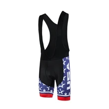 Мужские Ropa Ciclismo велоспорт нагрудник Шорты синего цвета со звездами велосипед Мягкий MTB Шорты с коротким рукавом Велоспорт носить прохладное лето Открытый плавки