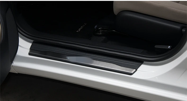 Накладка на порог для Honda City 2014 2018 защитная из нержавеющей стали педали