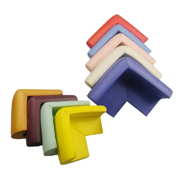 8pcs/ lot Soft Baby Safe Corner Protector Baby Kids Table Desk Corner Guard Children Safety Edge Guards Wholesale Free Shipping