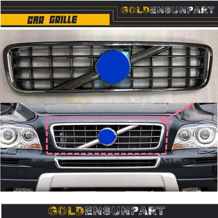

2003-2016 FRONT UPPER GRILLE Front Bumper Upper Radiator For VOLVO XC90
