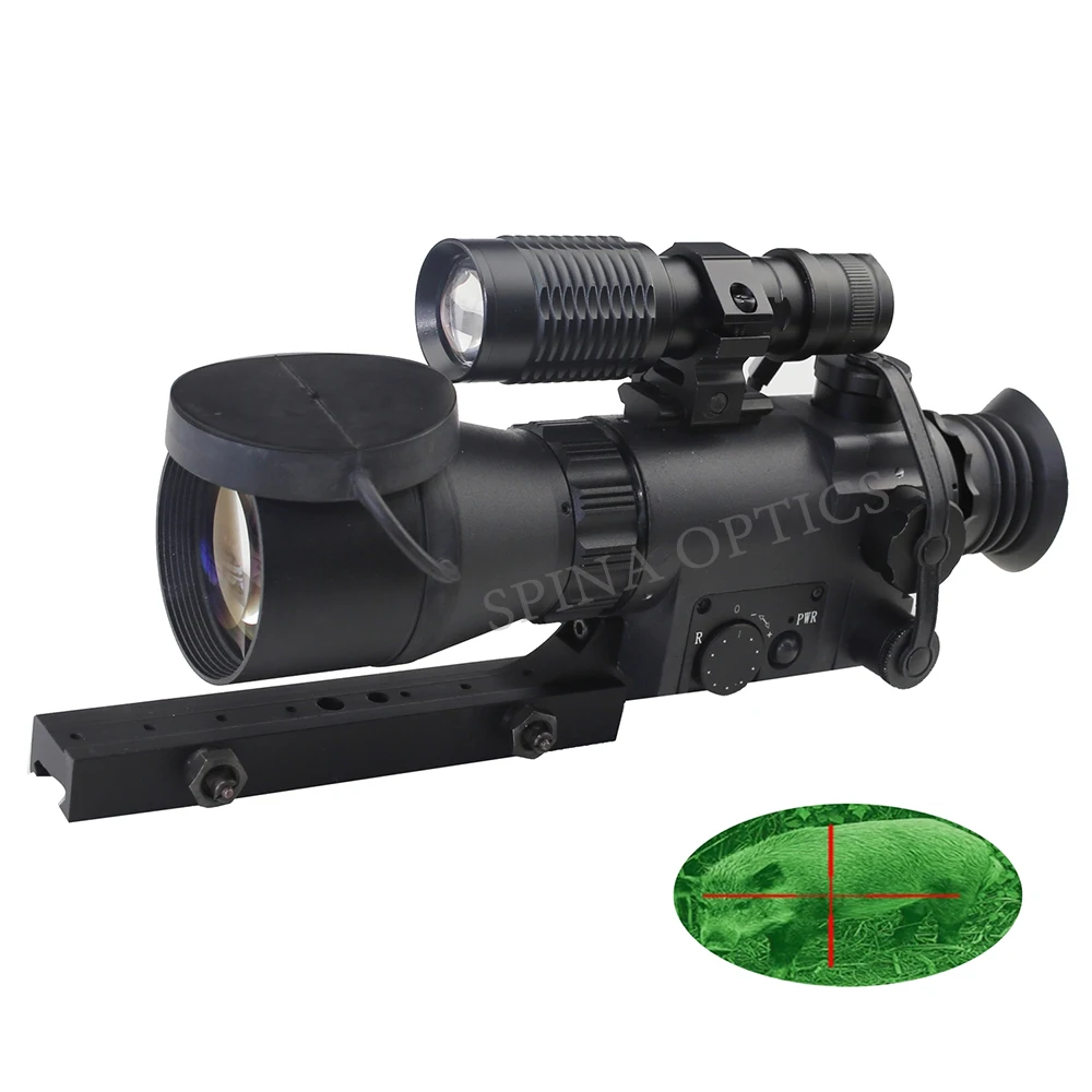 

SPINA 2.5X50 Monocular Night Vision Refilescope MK350 GEN 1 Military Sight Hunting Night Scope Free Fast Shipping by EMS