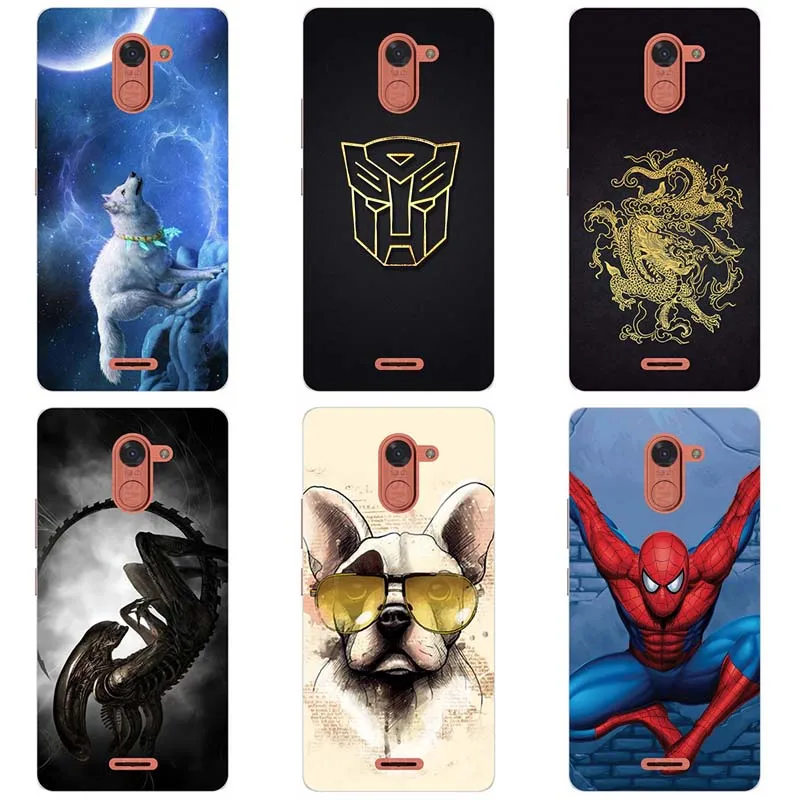 

Soft Case For Infinix Hot4 X557 Hot 4 Pro X5511 5.5" Case Back Cover HD Print Patterned Soft Silicon TPU Case Fundas Para