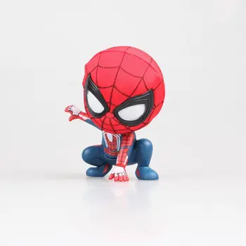 

Marvel Avengers Infinity War Spiderman Iron Spider PVC Action Figure Collectible Model Car Home Decoration Toys Doll 10cm